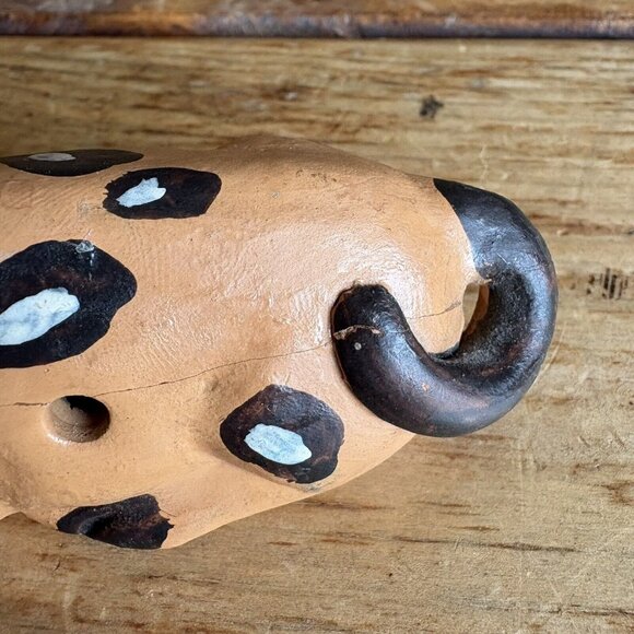 Vintage Ocarinas South American Peruvian Pottery Whistles Clay Lot Of 5 REPAIRS - Picture 13 of 16